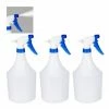 relaxdays Sprühflasche »3 x Sprühflasche weiß-blau«, 1 Liter