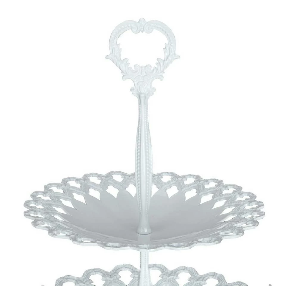 relaxdays Etagere »3 x Etagere Metall weiß«, Aluminium 5 relaxdays Etagere »3 x Etagere Metall weiß«, Aluminium – Bild 5