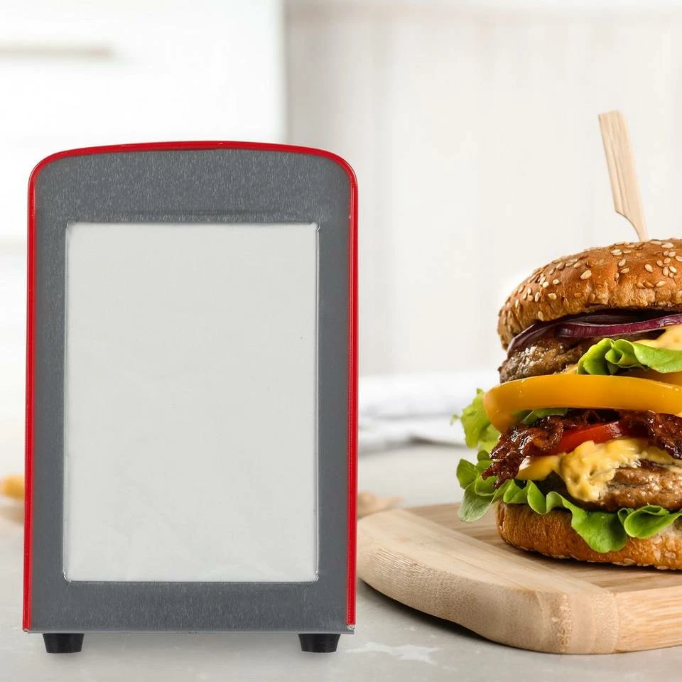 relaxdays Serviettenhalter »2 x Serviettenspender Retro weiß«, Stahl 3 relaxdays Serviettenhalter »2 x Serviettenspender Retro weiß«, Stahl – Bild 3