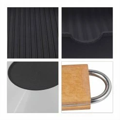 relaxdays Grillpfanne »Grillpfanne mit Holzgriff« -Neuetischkultur Verkäufe 2022 5ee9aadc aef8 596b 91b2 8b34bf825631