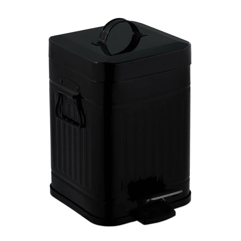 relaxdays Kosmetikeimer »Kosmetikeimer eckig 3 Liter«, hellgrau Grau Schwarz, Schwarz, Weiß Schwarz 12 relaxdays Kosmetikeimer »Kosmetikeimer eckig 3 Liter«, hellgrau Grau Schwarz, Schwarz, Weiß Schwarz – Bild 12