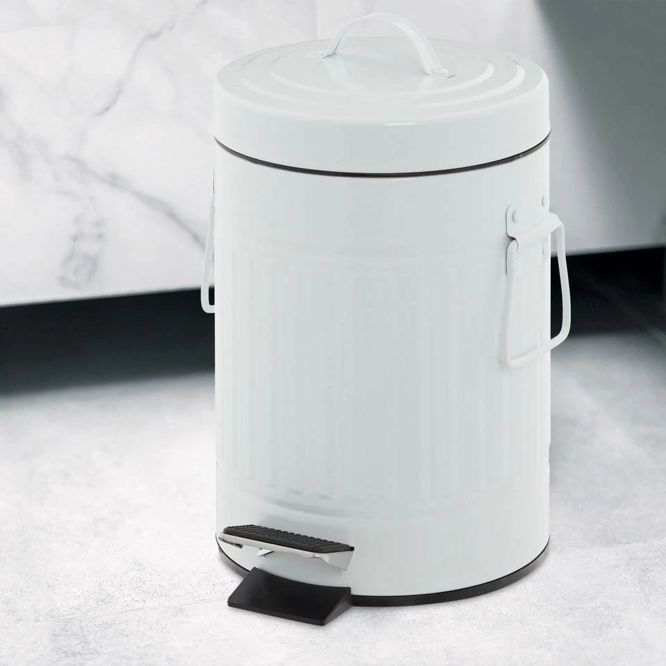 relaxdays Kosmetikeimer »Kosmetikeimer 3 Liter«, Weiß Schwarz, Grau Schwarz, Weiß Schwarz 2 relaxdays Kosmetikeimer »Kosmetikeimer 3 Liter«, Weiß Schwarz, Grau Schwarz, Weiß Schwarz – Bild 2