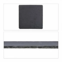 relaxdays Servierplatte »12 x Schieferplatte quadratisch«, Schiefer 19 relaxdays Servierplatte »12 x Schieferplatte quadratisch«, Schiefer -Neuetischkultur Verkäufe 2022 643cc9cf 6c95 532c 9c88 c23ab5e5eb98