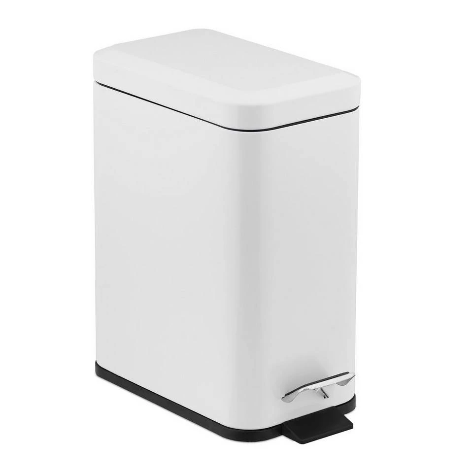 relaxdays Kosmetikeimer »Kosmetikeimer 5 L mit Absenkautomatik«, hellgrau Schwarz Silber, Weiß Silber, Grau Silber 12 relaxdays Kosmetikeimer »Kosmetikeimer 5 L mit Absenkautomatik«, hellgrau Schwarz Silber, Weiß Silber, Grau Silber – Bild 12