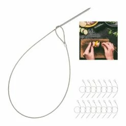 relaxdays Grillspieß »16 x Grillspieß«