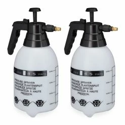 relaxdays Sprühflasche »2 x Pumpsprühflasche 2 Liter«