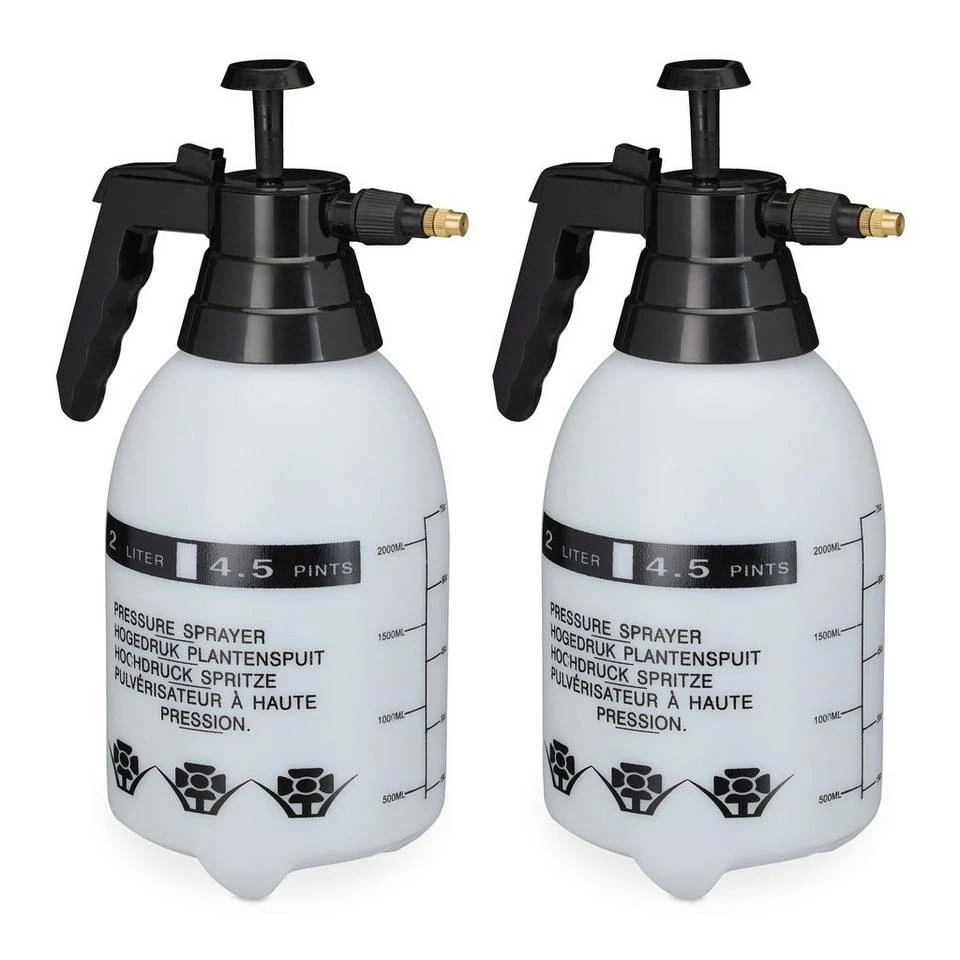 relaxdays Sprühflasche »2 x Pumpsprühflasche 2 Liter« 1 relaxdays Sprühflasche »2 x Pumpsprühflasche 2 Liter«