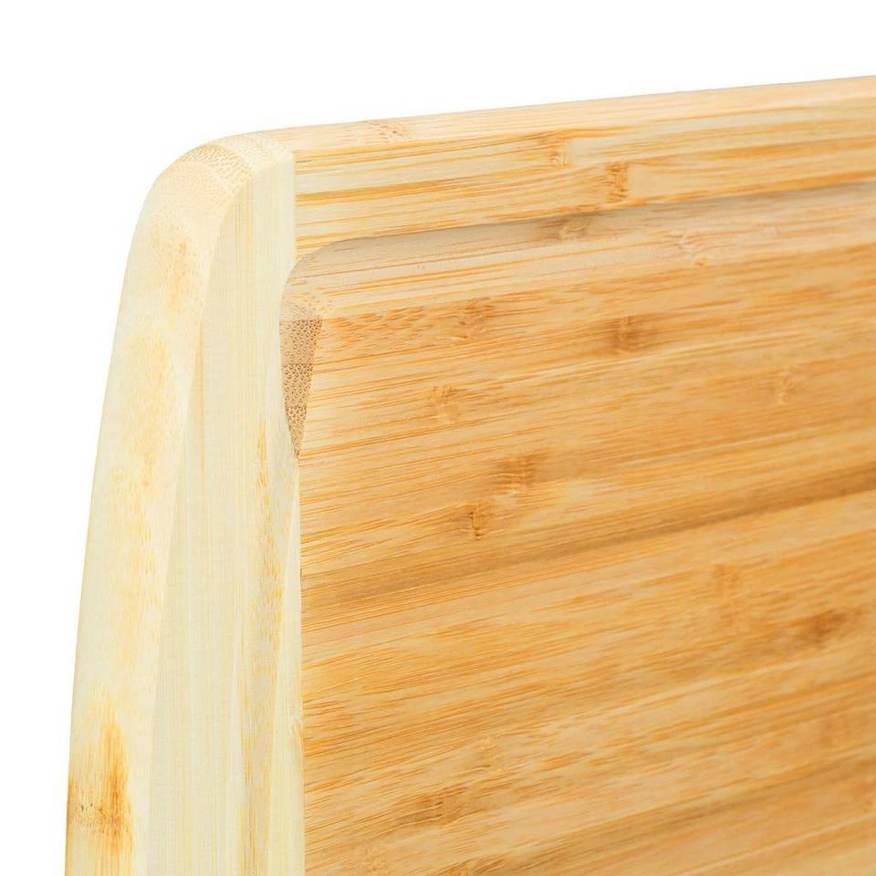 relaxdays Schneidebrett »5 x Schneidebrett Bambus mit Saftrille«, Bambus 6 relaxdays Schneidebrett »5 x Schneidebrett Bambus mit Saftrille«, Bambus – Bild 6