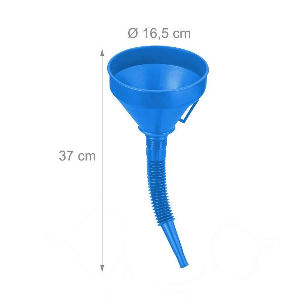 relaxdays Trichter »Blaues Trichter Set mit Schlauch« 4 relaxdays Trichter »Blaues Trichter Set mit Schlauch« – Bild 4