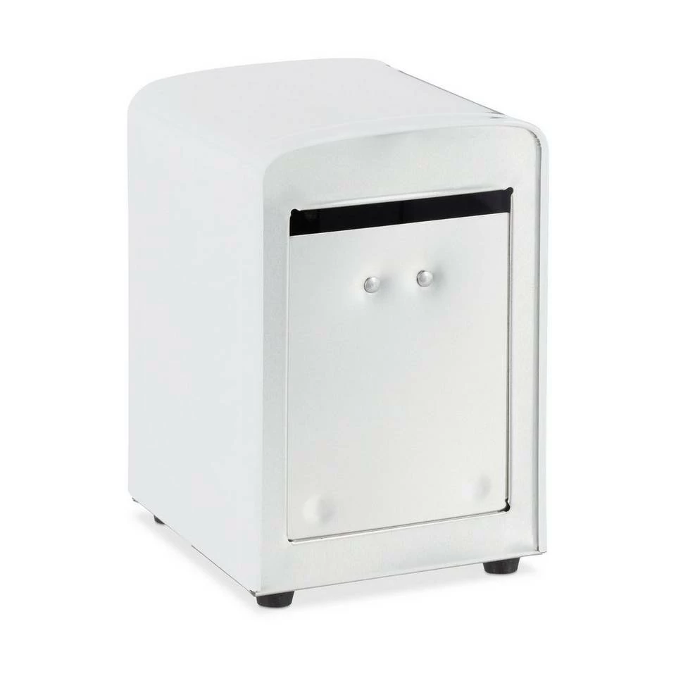 relaxdays Serviettenhalter »5 x Serviettenspender Retro weiß«, Stahl 9 relaxdays Serviettenhalter »5 x Serviettenspender Retro weiß«, Stahl – Bild 9