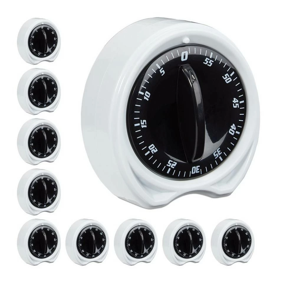 relaxdays Eieruhr »10 x Mechanische Eieruhr« 1 relaxdays Eieruhr »10 x Mechanische Eieruhr«