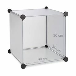 relaxdays Steckregal »Steckregal aus Kunststoff mit 15 Fächern«, Transparent Schwarz, Transparent Schwarz, Weiß 17 relaxdays Steckregal »Steckregal aus Kunststoff mit 15 Fächern«, Transparent Schwarz, Transparent Schwarz, Weiß -Neuetischkultur Verkäufe 2022 69fdf243 48b7 5cc0 a569 c17861c9af24