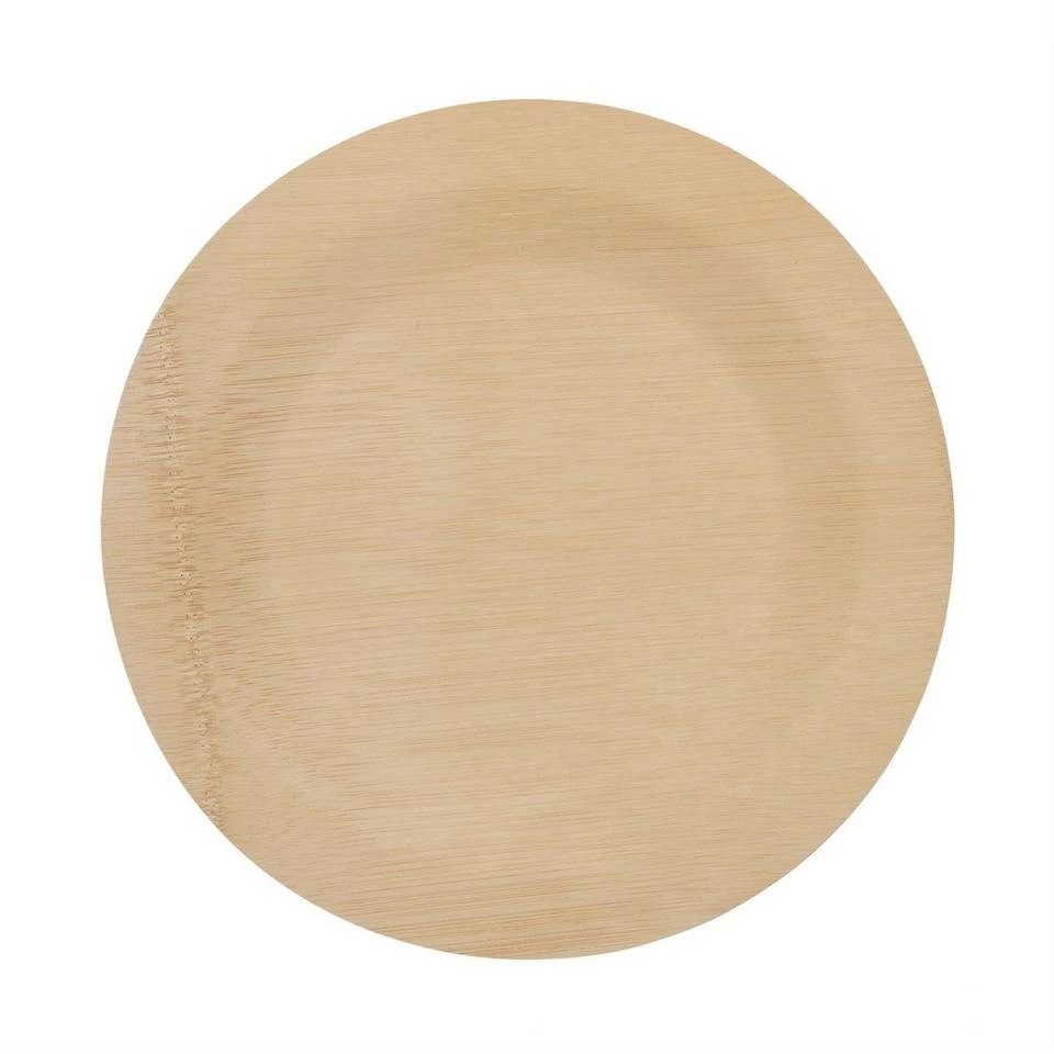 relaxdays Einwegteller »150 x Bambus Teller rund 28 cm« 9 relaxdays Einwegteller »150 x Bambus Teller rund 28 cm« – Bild 9