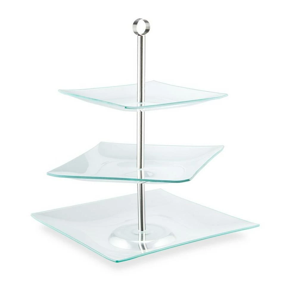 relaxdays Etagere »Etagere 3 Etagen«, Glas 7 relaxdays Etagere »Etagere 3 Etagen«, Glas – Bild 7