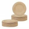 relaxdays Einwegteller »50 x Bambus Teller rund 18 cm«