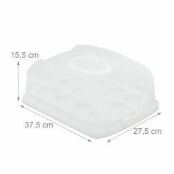 relaxdays Kuchentransportbox »Kuchenbox rechteckig«, Kunststoff, Weiß 13 relaxdays Kuchentransportbox »Kuchenbox rechteckig«, Kunststoff, Weiß -Neuetischkultur Verkäufe 2022 6b6448fd 9305 5b42 92e4 d6d331352c60