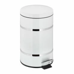 relaxdays Mülleimer »Mülleimer 12 l«, Schwarz Wei&szlig; Schwarz Silber, Schwarz Silber, Grau Schwarz Silber -Neuetischkultur Verkäufe 2022 6b896e25 96d9 5295 9b4d 7b761060ace6