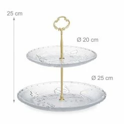 relaxdays Etagere »Zweistöckige Etagere aus Glas«, Glas 13 relaxdays Etagere »Zweistöckige Etagere aus Glas«, Glas -Neuetischkultur Verkäufe 2022 6d7b62ee 440b 5e99 aa63 097d32e06272