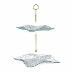 relaxdays Etagere »Geschwungene Etagere 2-stöckig«, Glas -Neuetischkultur Verkäufe 2022 6dc20416 fbfb 5172 b8ef 47b403fd31e3