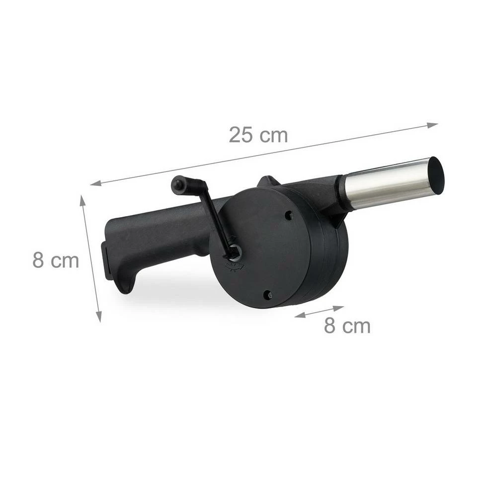 relaxdays Anzündkamin »Grillgebläse manuell 2er Set« 4 relaxdays Anzündkamin »Grillgebläse manuell 2er Set« – Bild 4