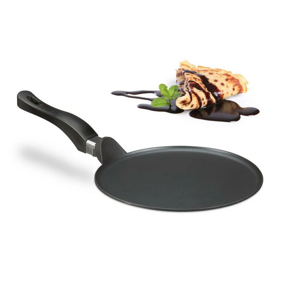 relaxdays Crêpepfanne »Crêpespfanne Aluguss schwarz 25 cm« 1 relaxdays Crêpepfanne »Crêpespfanne Aluguss schwarz 25 cm«
