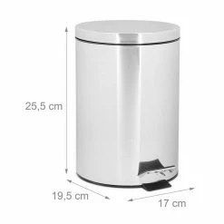 relaxdays Mülleimer »Mülleimer 3 Liter Edelstahl« 12 relaxdays Mülleimer »Mülleimer 3 Liter Edelstahl« -Neuetischkultur Verkäufe 2022 6f445726 8e7c 57eb b5b3 c09cf4c186b5