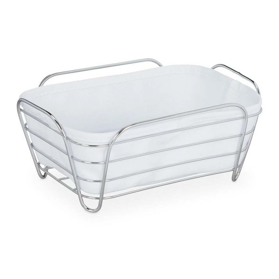 relaxdays Brotkorb »Brotkorb Metall mit Stoffeinsatz«, Eisen, Weiß Grau Weiß, Weiß Weiß, Schwarz Weiß 9 relaxdays Brotkorb »Brotkorb Metall mit Stoffeinsatz«, Eisen, Weiß Grau Weiß, Weiß Weiß, Schwarz Weiß – Bild 9