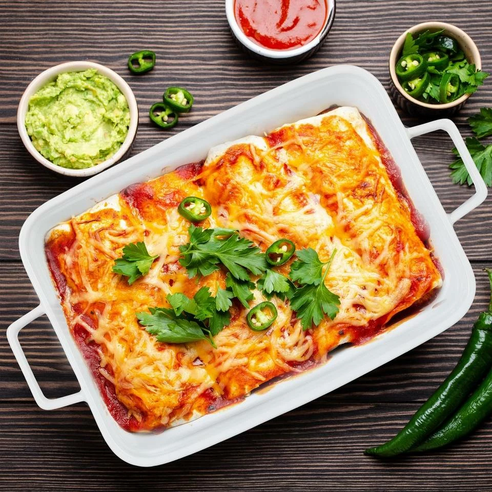 relaxdays Auflaufform »Keramik Auflaufform 2er Set«, Keramik 2 relaxdays Auflaufform »Keramik Auflaufform 2er Set«, Keramik – Bild 2