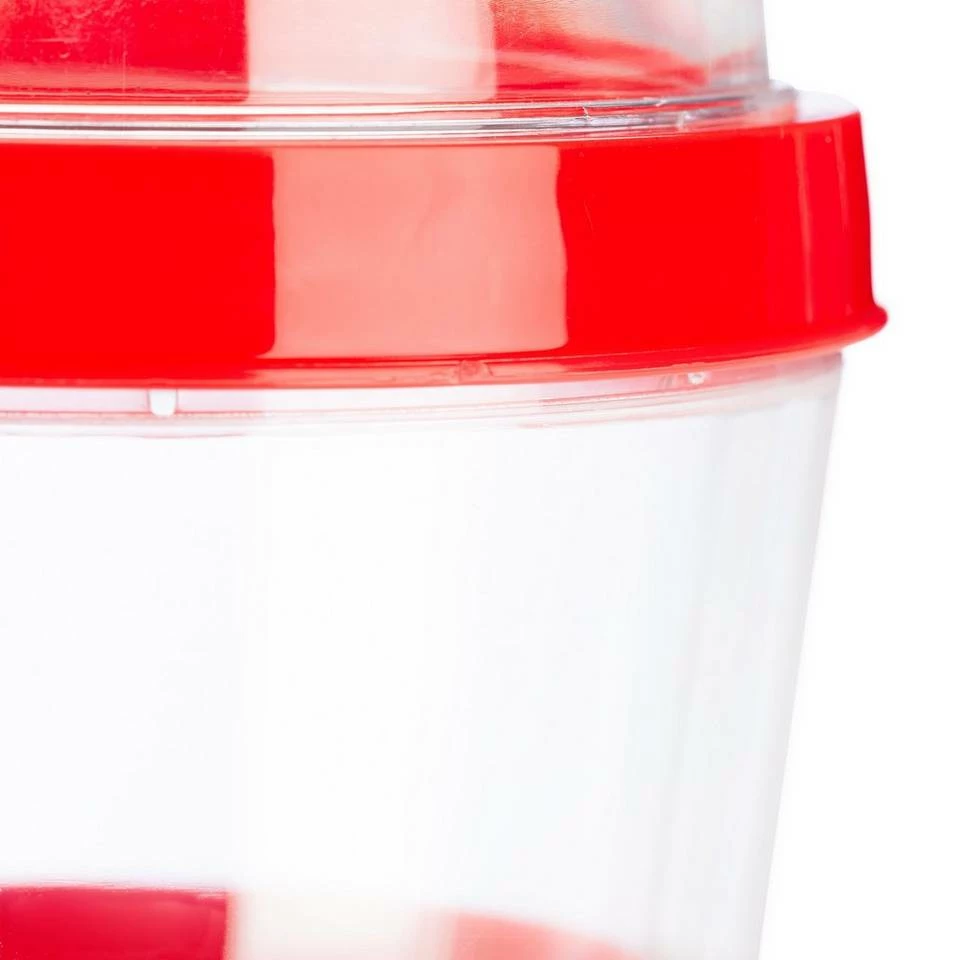 relaxdays Lunchbox »2 x Müslibecher To Go rot«, Kunststoff 8 relaxdays Lunchbox »2 x Müslibecher To Go rot«, Kunststoff – Bild 8