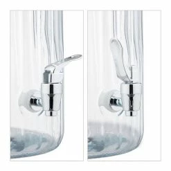 relaxdays Getränkespender Getränkespender Set mit Gläsern -Neuetischkultur Verkäufe 2022 76e89c9c 679a 534d 91ca ad1651ef750b