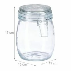 relaxdays Einmachglas »750 ml Einmachgläser im 6er Set«, Glas -Neuetischkultur Verkäufe 2022 777be8ab 26cf 5020 a2f0 f22c0e138c75