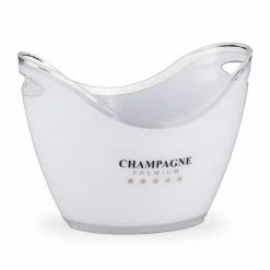 relaxdays Sektkühler Sektkühler 6l in Weiß -Neuetischkultur Verkäufe 2022 7880f07f 4b13 5f8e b970 2474979e12ea