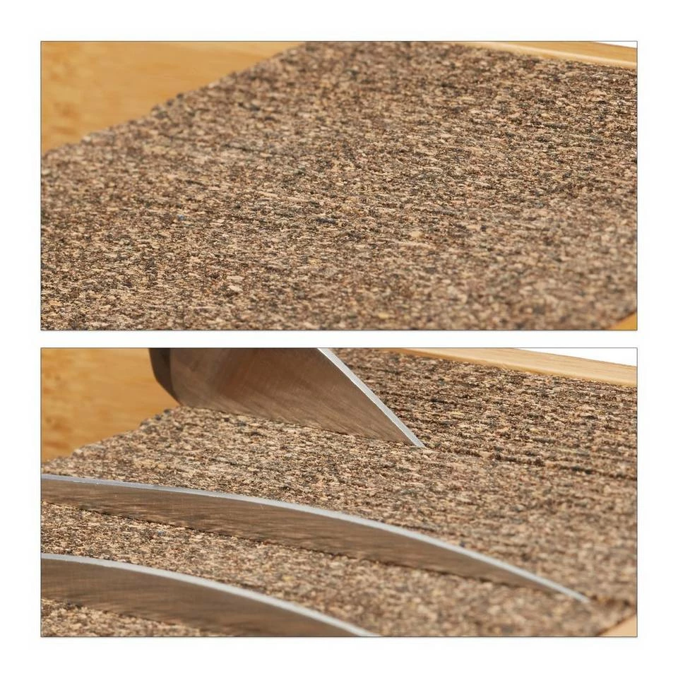 relaxdays Messerblock »Messerhalter Bambus«, M 7 relaxdays Messerblock »Messerhalter Bambus«, M – Bild 7