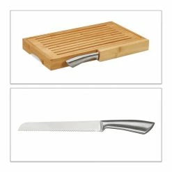 relaxdays Brotschneidebrett »Brotschneidebrett mit Messer«, Bambus -Neuetischkultur Verkäufe 2022 7ba4180c f940 5ec6 a7ef 8c97ee57fbb2