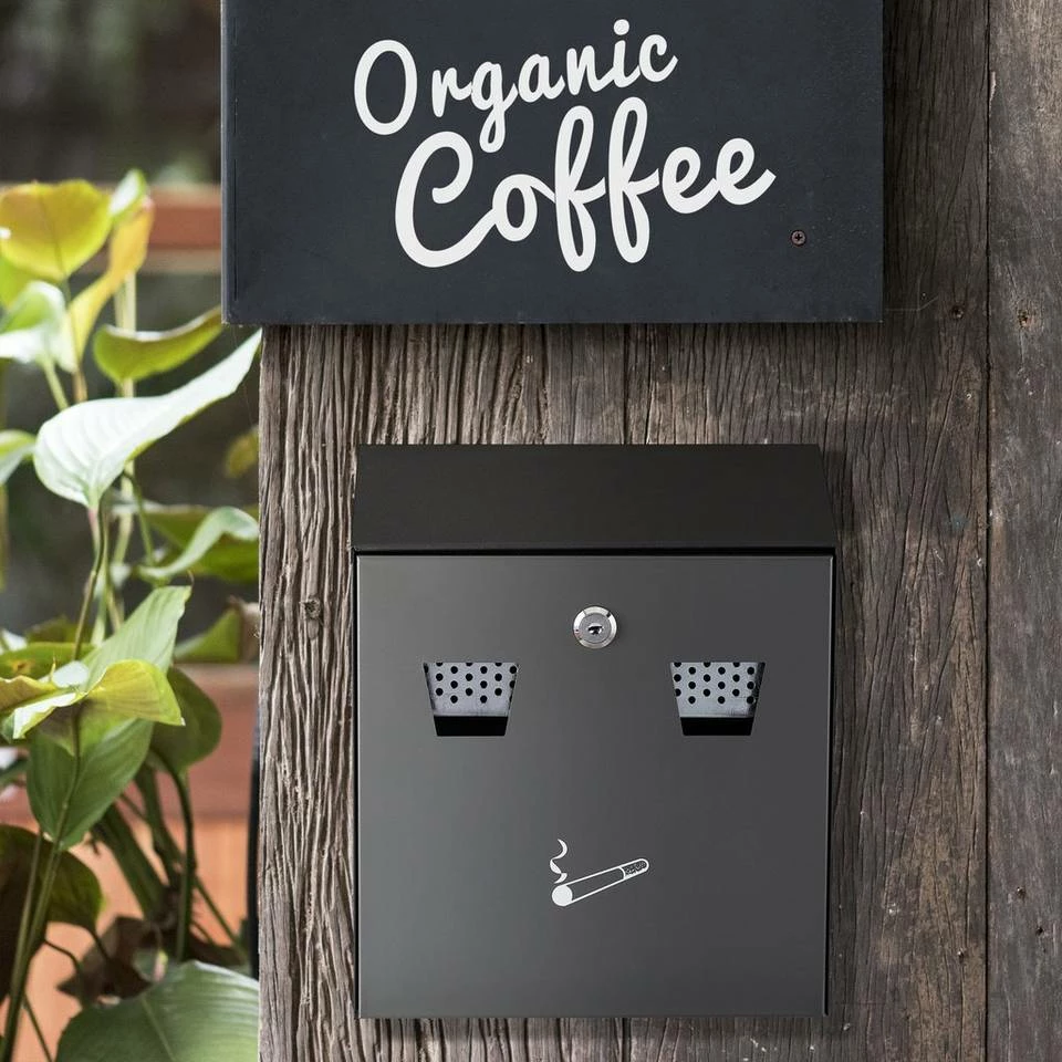 relaxdays Aschenbecher »Wandaschenbecher für Außenbereich« 2 relaxdays Aschenbecher »Wandaschenbecher für Außenbereich« – Bild 2