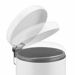 relaxdays Mülleimer »Treteimer 12l«, Weiß Wei&szlig; Silber Schwarz, Grau Silber Schwarz, Schwarz Silber -Neuetischkultur Verkäufe 2022 7f5c3952 f324 59f7 a5c8 7c6bf50c1e2c