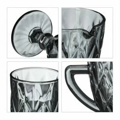 relaxdays Gläser-Set »Graues Gläser Set 7-tlg.«, Glas -Neuetischkultur Verkäufe 2022 7f886b68 83a6 58b4 81c1 451041e7eb43