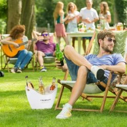 relaxdays Sektkühler Sektkühler 6l in Weiß -Neuetischkultur Verkäufe 2022 80aa6671 d29b 526b 838c 14c63b856f41