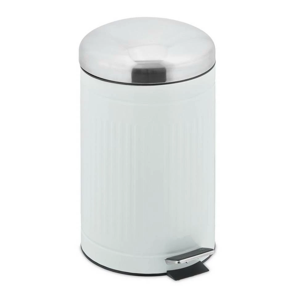 relaxdays Mülleimer »Mülleimer 12 Liter«, hellgrau Grau Silber Schwarz, Schwarz Silber, Weiß Silber Schwarz 10 relaxdays Mülleimer »Mülleimer 12 Liter«, hellgrau Grau Silber Schwarz, Schwarz Silber, Weiß Silber Schwarz – Bild 10