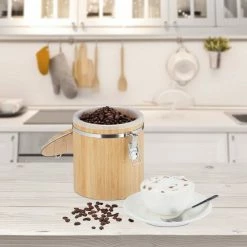 relaxdays Kaffeedose »Kaffeedose Bambus«, Bambus -Neuetischkultur Verkäufe 2022 83b6f1e7 f3f1 51f5 b95a 4a863ac1d9dd