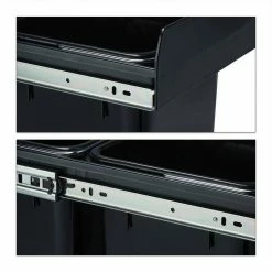 relaxdays Einbaumülleimer »Einbaumülleimer 2-fach schwarz« -Neuetischkultur Verkäufe 2022 83f69208 d5ad 5c32 b851 56400911cb20