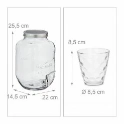 relaxdays Getränkespender Getränkespender Set mit Ständer -Neuetischkultur Verkäufe 2022 84268996 36bd 53e8 a036 76ddeba98b10