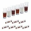 relaxdays Schnapsglas »96 x Schnapsgläser 4cl«, Glas