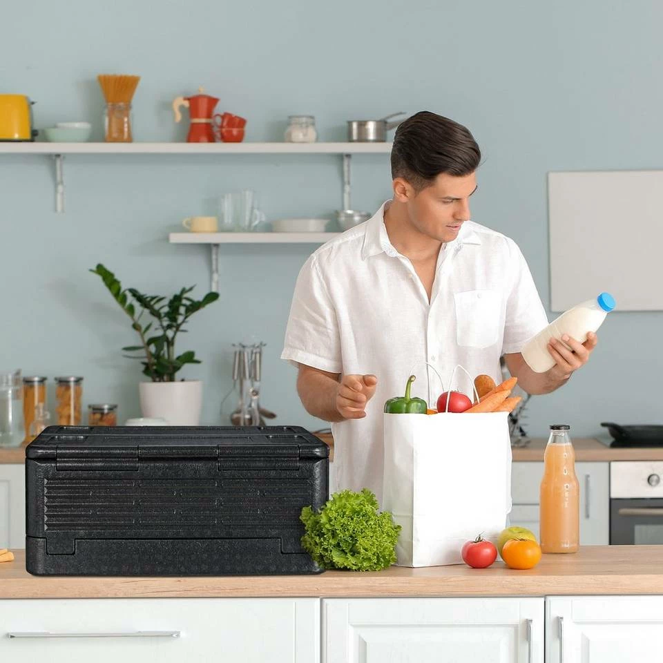 relaxdays Thermobehälter »Thermobox für Essen 37 Liter«, Schaumstoff 2 relaxdays Thermobehälter »Thermobox für Essen 37 Liter«, Schaumstoff – Bild 2