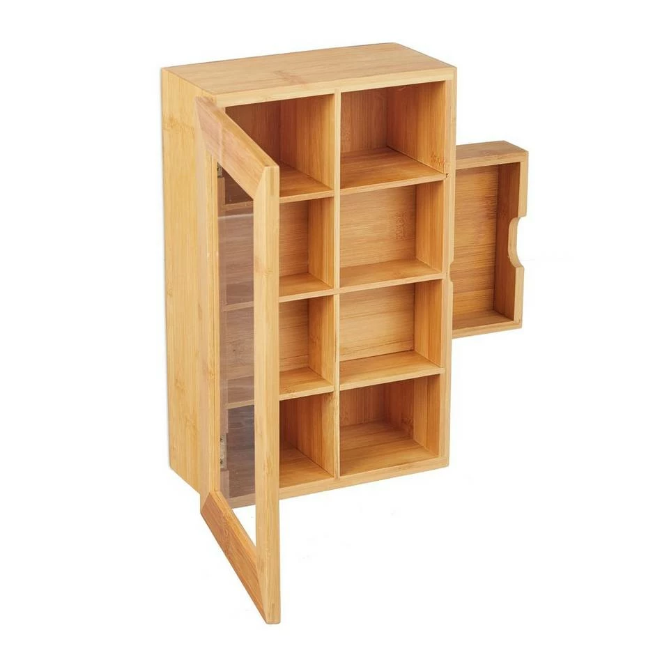 relaxdays Teebox »Teebox Bambus mit Schublade«, Bambus 11 relaxdays Teebox »Teebox Bambus mit Schublade«, Bambus – Bild 11