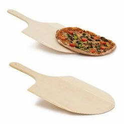 relaxdays Pizzaschieber »2 x Pizzaschaufel Holz«
