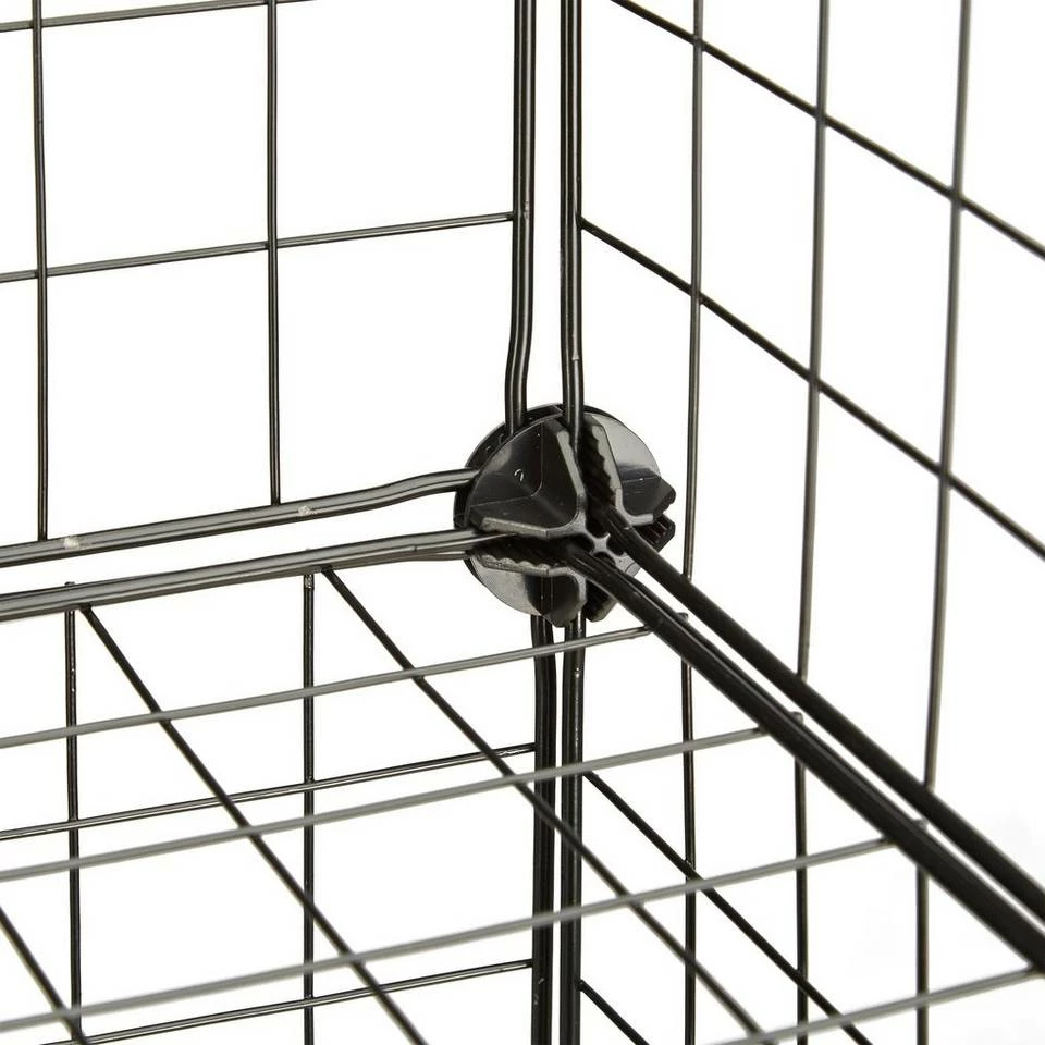 relaxdays Steckregal »Steckregal Drahtgitter 16 Fächer«, 30 x 30 cm 9 relaxdays Steckregal »Steckregal Drahtgitter 16 Fächer«, 30 x 30 cm – Bild 9