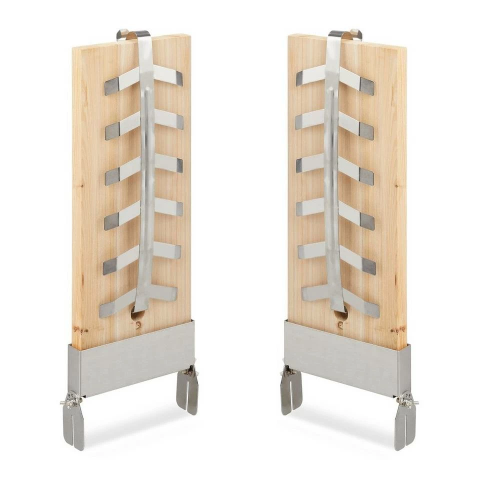 relaxdays Räucherbrett »Flammlachsbretter 2er Set Zedernholz«, Holz, (Set) 1 relaxdays Räucherbrett »Flammlachsbretter 2er Set Zedernholz«, Holz, (Set)