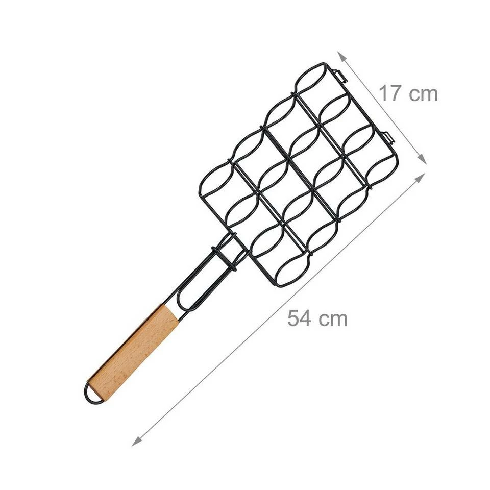 relaxdays Grillguthalter »Maiskolbenhalter für den Grill«, Eisen 4 relaxdays Grillguthalter »Maiskolbenhalter für den Grill«, Eisen – Bild 4