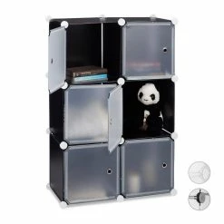 relaxdays Steckregal »Regalsystem mit 6 Türen«, Transparent Weiß Transparent Silber, Schwarz Transparent Weiß, Transparent Silber Schwarz 21 relaxdays Steckregal »Regalsystem mit 6 Türen«, Transparent Weiß Transparent Silber, Schwarz Transparent Weiß, Transparent Silber Schwarz -Neuetischkultur Verkäufe 2022 8d3ceb60 51f6 5939 89bb ca896703f0ce